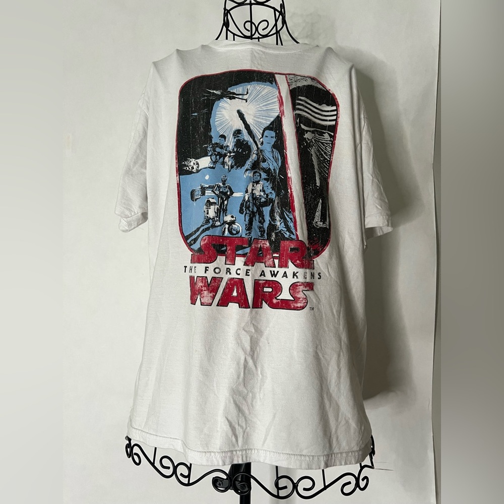 Star Wars The Force Awakens tee, sz Large, no flaws